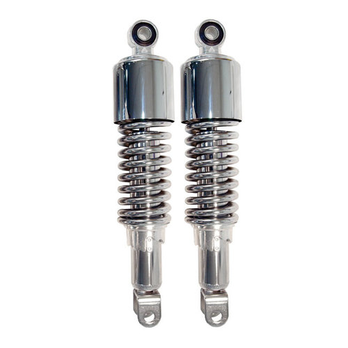 Emgo 289MM Shorty personnalisé amortit Chrome ou Black Eye / Clevis