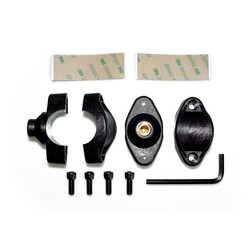 1-1/4" (31Mm) Quickset stuurmontageset. Zwart