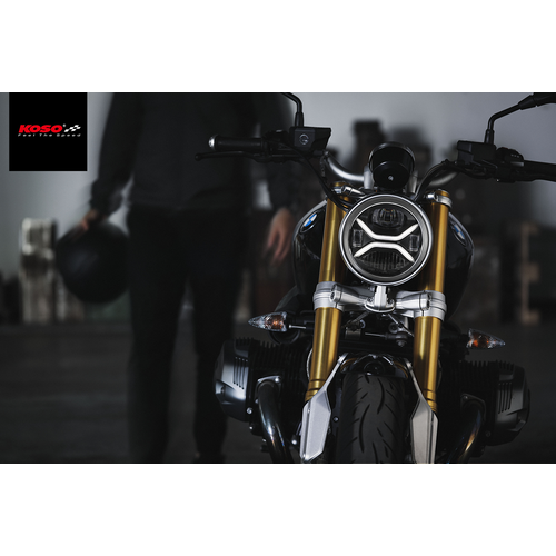 KOSO Xenith LED Headlight E-Mark |  DOT Approved