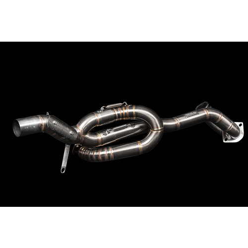 MAD Exhaust Yamaha XV TR1 Virago Scrambler-uitlaat + Scrambler-Demper (Optioneel) | Yamaha XVTR1