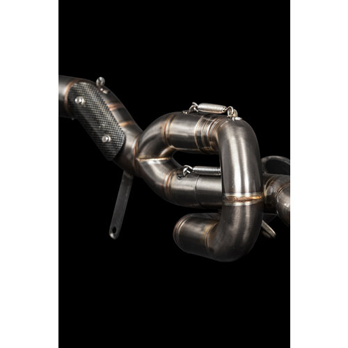 MAD Exhaust  Yamaha XV TR1 Échappement Virago Scrambler + Silencieux Scrambler (Optionnel) | Yamaha XV TR1