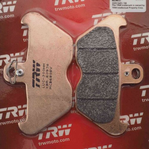 TRW Paire de plaquettes de frein MCB680SV