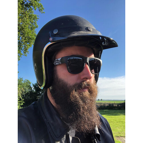 Motorcycles United Motorfietsen Zonnebril | Zwart Glas