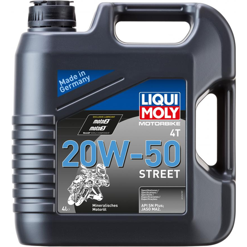 Liqui Moly 4T 20W-50 STREET | 1Liter of 4Liter