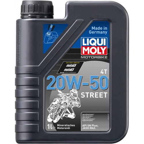 Liqui Moly 4T 20W-50 STREET |1Litre ou 4Litres