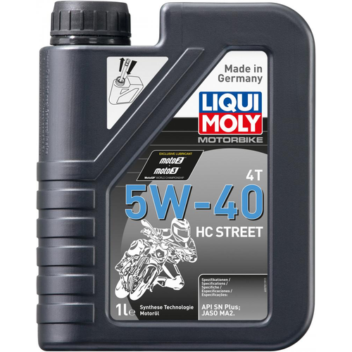 Liqui Moly 4T 5W-40 HC STREET | 1 Liter or 4 Liters