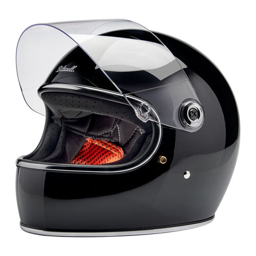 Biltwell Gringo S Helmet | Gloss Black