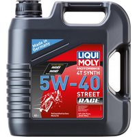 Motorbike 4T Synth 5W-40 Street Race | 1Liter or 4 Liters