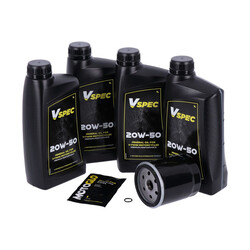 Motoröl-Service-Kit. 20W50 Mineral | 86-98 FLT/Touring (NU