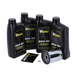 Engine Oil Service Kit | 20W50 Synthetic