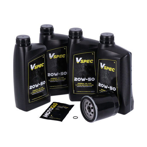 Vspec  Vspec oil kit HD Touring 1999–2016 Mineral Engine type Trike 2009-2016