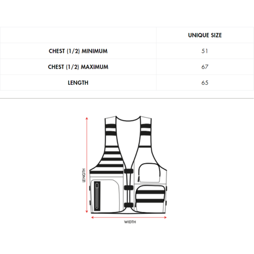 FUEL Escape Vest Grijs | Unieke Maat