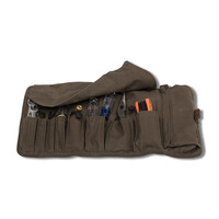 Voyager Tool Roll | Black or Dark oak