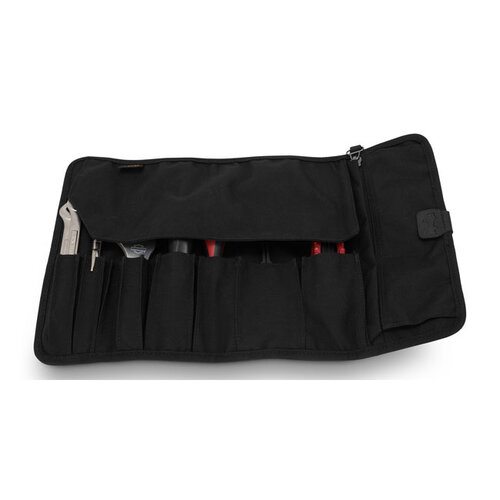 Burly Voyager Tool Roll | Black or Dark oak