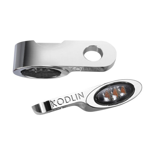 KODLIN Non LED Turn Signals Elypse Front |  Black or Chrome