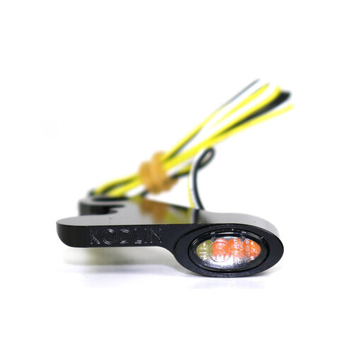 KODLIN Elypse LED Mini Blinker Vorne | Schwarz