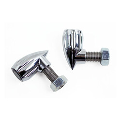 Combo Feu Arrière/Clignotant Rainuré 3-1 | Chromé Ou Noir