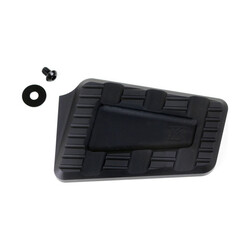 Track board brake/shift pedal. Silver