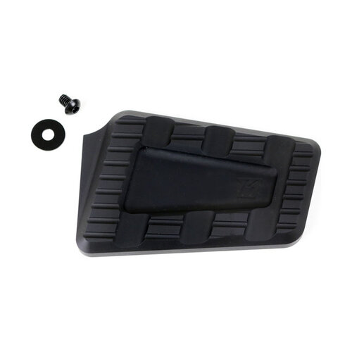 KODLIN Trackboard Rem-/Schakelpedaal Zilver | 86-17(NU)FL Softail; 12-16(NU)Dyna FLD-switchback; 83-23 FLT/Toeren; 09-23 Trikes