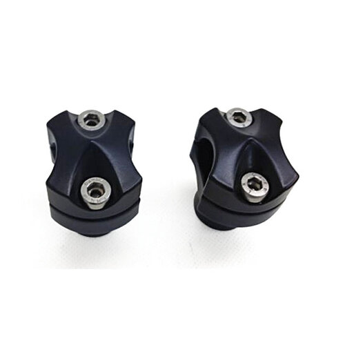 KODLIN Spock-Risers | Zwart | 25 mm Of 32 mm