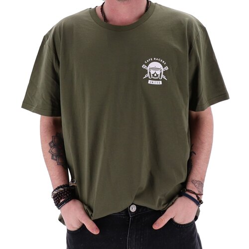 MCU Cafe Racers United T-Shirt | Khaki