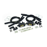 Universele "Super Coil" Kit Zwart | 2 spoelen 12V/3 OHM