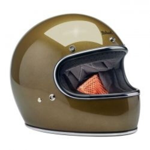 Biltwell Gringo Ugly Helmet | Gold Metallic
