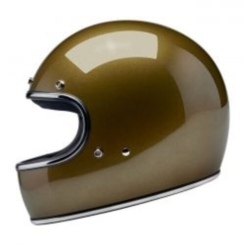Biltwell Gringo Ugly Helmet | Gold Metallic