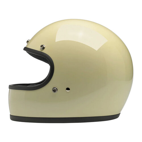 Biltwell Gringo Helm Gloss Vintage Wit | ECE R22.06