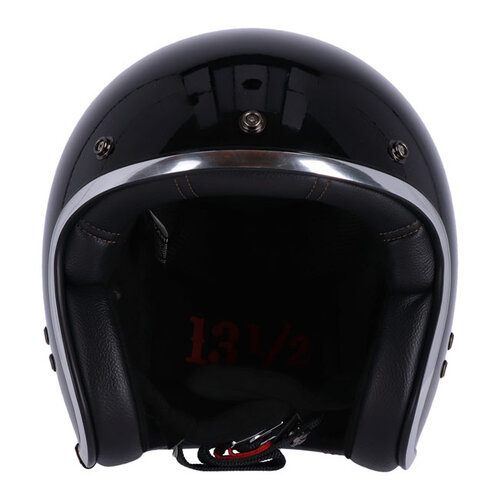 13½ Skull Bucket Helm Schwarz | ECE 22.06