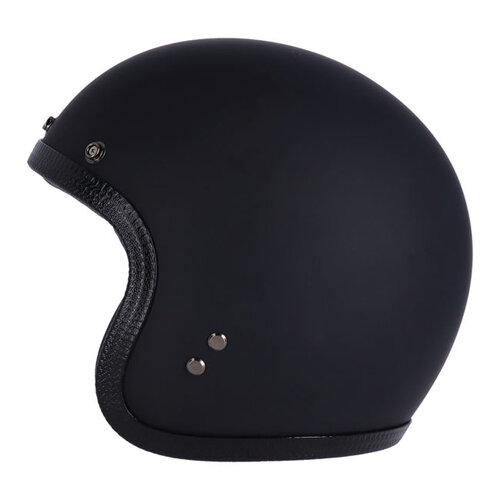 13½ Skull Bucket Helmet | Matt Black