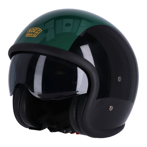 Roeg Casque Sundown Vert/Noir | ECE R22.06