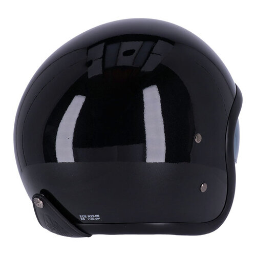 Roeg Helm Sundown Glans Zwart | ECE R22.06