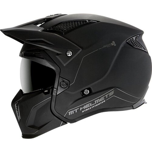 MT Helmets Helmet Streetfighter S SV | Matt Black