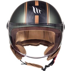 Helm Street Entire Matt | Grün/Braun