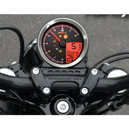 KOSO HD-01-04 Messgerät | XL-883, XL-1200, Dyna & Softail | Modell Wählen