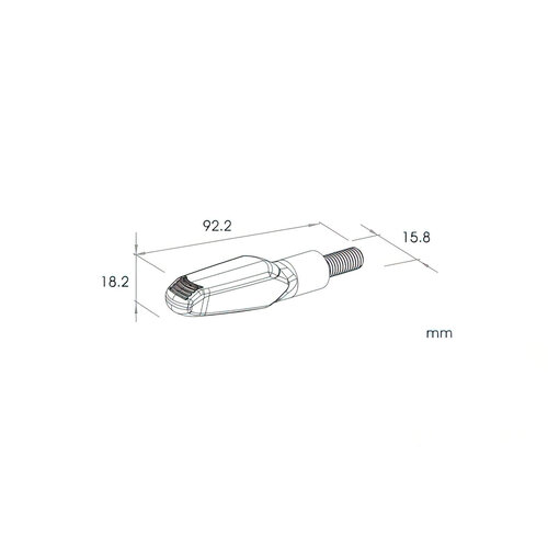 KOSO GW-01 Running Light Indicator