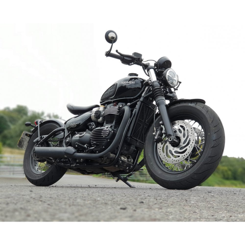 Motone Colliers d'échappement à ailettes | LC | Finition Grenaillée ou Finition Peinture Noire