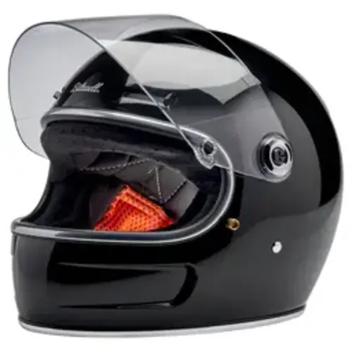 Biltwell Casque Gringo SV | Noir brillant