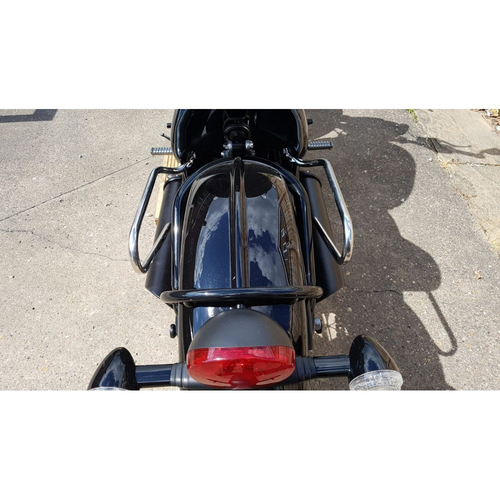 Motone Bobber / Speedmaster Koffer / Bagagerails | Paar | Gepolijst