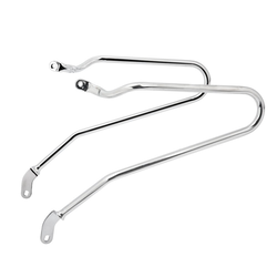 Bobber / Speedmaster Pannier / Luggage Rails | Pair | Polished