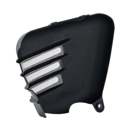 Motone Panneaux Latéraux Nervurés Lhs Uniquement (Scrambler) | Noir Brillant Ou Noir Mat