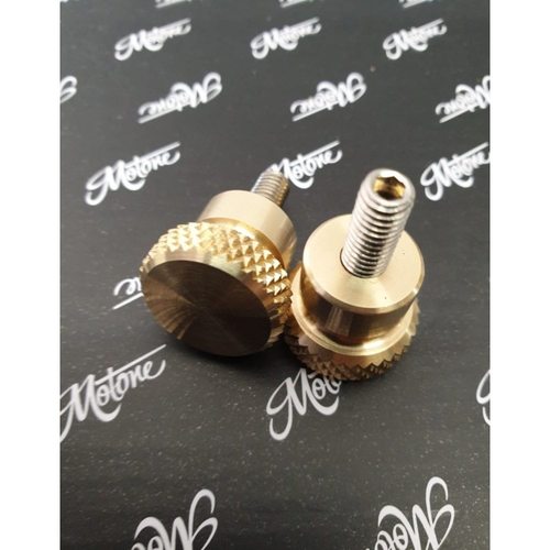 Motone Quick Release Side Panel Bolts | Brass - Copy