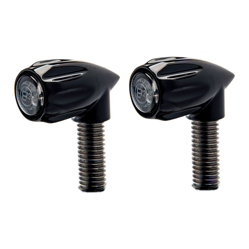 KODLIN Bullet Grooved 3-1 Achterlicht / Richtingaanwijzer Combo | Chroom Of Zwart