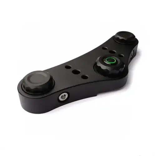 Rebelmoto Écrou Central BMW avec Bouton Poussoir pour Modèles Twin-Shock et Monolever | R100 et R80 | Noir