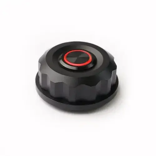 Rebelmoto Écrou Central BMW avec Bouton Poussoir pour Modèles Twin-Shock et Monolever | R100 et R80 | Noir