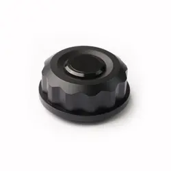 BMW Zentralmutter mit Druckknopf für Twin-Shock und Monolever Modelle | R100 & R80 | Schwarz
