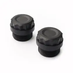BMW Fork Nuts for 36mm Forks | Black