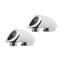Mini Fender Strut 3-1 Taillight / Turn Signal Combo | Black or Chrome