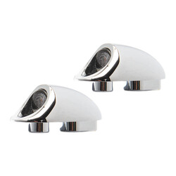 Mini Fender Strut 3-1 Taillight / Turn Signal Combo | Black or Chrome